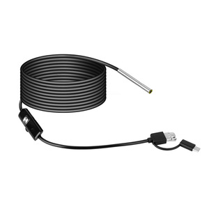 High Definition <b>Car</b> Endoscope 3 In 1 USB Mobile Phone External Lens Pipe Sights Auto <b>Repair</b> Inspection Tool 2000mm 1280x720 - Product Image 3