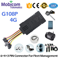 MobicomIOT pelacak GPS Mini 4G LTE, pelacak GPS nirkabel cerdas tahan air tahan debu untuk kendaraan sepeda motor dan mobil
