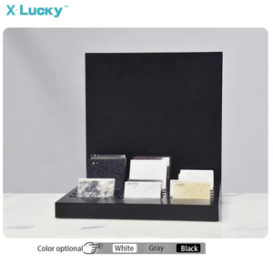 Countertop hiển thị giá khảm gốm sư tử đứng Thảm kim loại gỗ thạch anh cửa hàng showroom xoay đá cẩm thạch đứng gạch hiển thị - Product Image 2