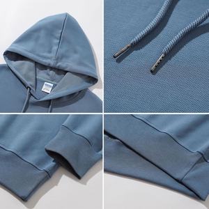 เสื้อมีฮู้ดแบบสวมหัวผ้าฟลีซโอเวอร์ไซส์ผู้ชายผ้าโพลีเอสเตอร์/ ผ้าฝ้ายใส่ได้ทั้งชายและหญิงสำหรับฤดูหนาวโลโก้ออกแบบได้ตามต้องการ - Product Image 5