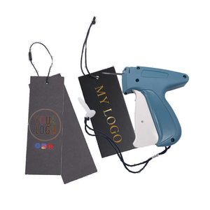 Étiquettes personnalisées de luxe pour vêtements, chaussures, accessoires, bracelets, étiquettes suspendues en papier écologique pour chaussettes à gratter - Product Image 1