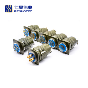 Y2M 50zjl Y2M-3tk Y2M-4tk Y2M-14tk 골드 14 핀 남성 여성 커넥터 Y28m-37tk AC 500V 10A Y28M 12tk 1 Y28M-7tk-7 - Product Image 2