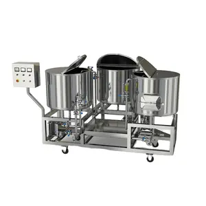 携带Brewtech 200L 250L 300L 400L 2BBL 3BBL 4BBL迷你工艺微型啤酒酿造设备