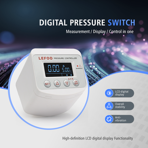 LEFOO LFDS63 Compresor de aire Bomba de agua Controlador de presión ajustable Interruptor de presión inteligente