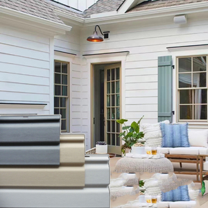 Bán Hot Giá Rẻ Giá Bên Ngoài Bức Tường Ốp Vinyl Siding Cho Nhà Tường Trang Trí Nhựa Tấm Mái - Product Image 1