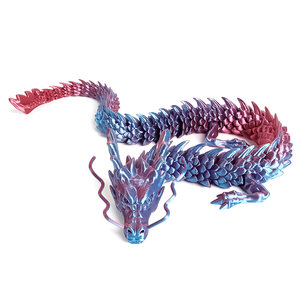 Estatuas de Dragón Chino Impresas en 3D, Artesanías de Huevos de Dragón Transformados, Juguetes y Regalos - Product Image 1