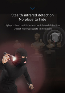 Có Dây Hoặc Không Dây Rèm Thụ Động <span class=keywords><strong>PIR</strong></span> Chuyển Động Hồng Ngoại Con Người <span class=keywords><strong>Detector</strong></span> Cho Trong Nhà/Ngoài Trời Báo Động HY-324C/W - Product Image 6