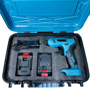 21V batería <span class=keywords><strong>de</strong></span> litio inalámbrico portátil inalámbrico caliente silicona derretir <span class=keywords><strong>pistola</strong></span> <span class=keywords><strong>de</strong></span> pegamento con barras <span class=keywords><strong>de</strong></span> pegamento - Product Image 1