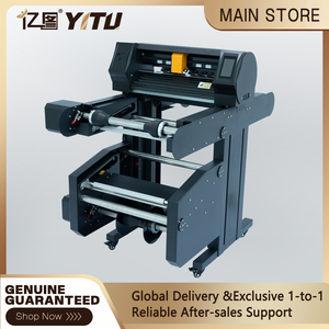 JDJ330 Roll to Roll Cutting Machine 330mm CCD Camera Auto Contour Cutting Plotter with Automatic Waste Disposal - Product Image 1