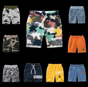 Nouvelle Collection 2021 – Short en Coton Camouflage pour Enfants : Pantalon Décontracté Sportif pour Bébés Garçons et Filles, Idéal Plage et Été - Product Image 1