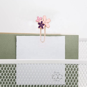 Kim Loại Cherry Kẹp Giấy Kích Thước Lớn Dễ Thương Bookmark Đầy Màu Sắc Văn Phòng Nguồn Cung Cấp Hiện Nay Kẹp Bàn Phụ Kiện Văn Phòng Phẩm Cho Các Trường Học - Product Image 6