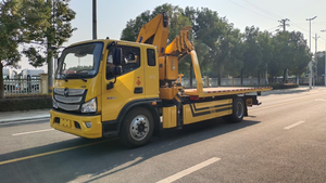 <span class=keywords><strong>Dongfeng</strong></span> Camion de remorquage à plat à bras pliant 4x2 Camion de dépanneuse de route à plat pour le sauvetage de véhicules pour les Offre Spéciale - Product Image 4