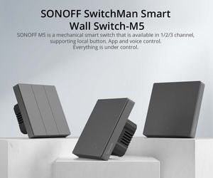 Interruptor de Pared Inteligente con Wi-Fi y Batería M5-1C-86 con Rango de Control de 5m y Controlador de Escenas - Product Image 5