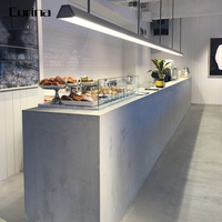 Comptoir de bar design moderne en marbre artificiel pour restaurant, café, boutique, bar de nuit