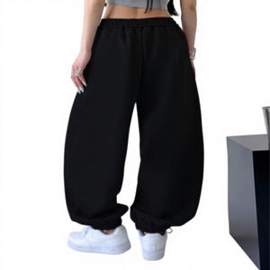 Pantalon de jogging ample en molleton pour homme – Chaud, décontracté et tendance pour l'hiver - Product Image 2