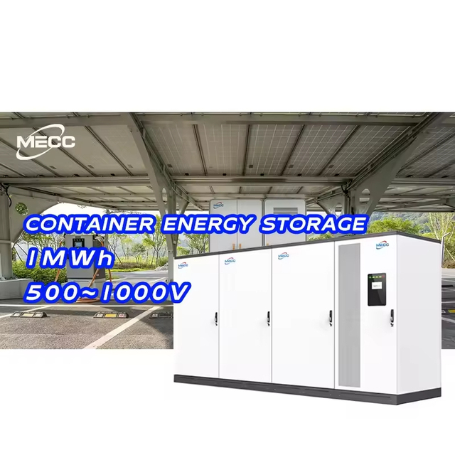 MECC 600kWh 1MWh ESS Container LiFePO4 Battery Energy Storage System BESS for Commercial Industrial Solar Microgrid Solution