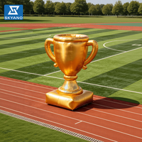 Trophée gonflable géant, trophée doré géant gonflable, peut être utilisé pour les cérémonies de remise des prix