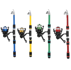 Nouvelle <span class=keywords><strong>Canne</strong></span> <span class=keywords><strong>à</strong></span> <span class=keywords><strong>Pêche</strong></span> Télescopique Portable en Fibre de Verre pour Rivière, Lac, Ruisseau et Eau Salée – Combo Bobine et <span class=keywords><strong>Canne</strong></span> <span class=keywords><strong>à</strong></span> Prix Abordable - Product Image 2