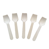 Ensemble de couverts jetables écologiques en bois de bouleau, couteau, fourchette, cuillère, biodégradables pour mariage, fête, restauration, vente en gros
