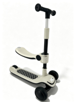 Trottinette 3-en-1 pour enfants, pliable, avec capote, certifiée CE, réglable, pour tout-petits, directement de l'usine
