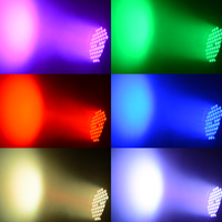 Luz LED DMX RGB 3 en 1 de Aluminio Big Dipper LPC007, 54*3w, Diseño de Soporte para Escenario, Iluminación para Discotecas y Fiestas