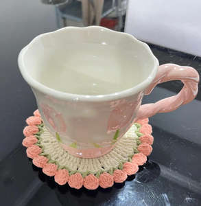 Posavasos <span class=keywords><strong>de</strong></span> Ganchillo Hechos a Mano, Diseño Nuevo 2025, para Exportación - Product Image 6