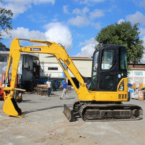 PC55MR รถขุดใช้แล้ว5.5ตัน PC60ขุดดินไฮดรอลิกตีนตะขาบ PC56มือสอง - Product Image 3
