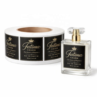 Bouteilles de parfum de luxe personnalisées, étiquettes imprimées, autocollants, Frasco De Perfume, estampage à chaud en or, logo en relief, autocollants, étiquettes