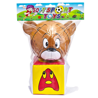 Jeu de cubes et de balles en PU souple avec logo personnalisé OEM, pour enfants de 5 à 7 ans, jeu éducatif précoce pour l'apprentissage de l'alphabet et des chiffres, jeu sensoriel de lancer