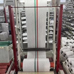 Jane pacchetto 25kg 50kg PP tessuto di farina di grano sacchetti di colore strisce PP tessuto rotolo - Product Image 1