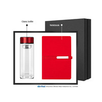 Ensemble cadeau d'affaires promotionnel avec carnet A5 de luxe, kits d'entreprise personnalisés, marquage et logo sur mesure