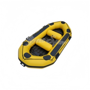 Bateau pneumatique CE 11 places 480 cm en Hypalon PVC avec fond flottant, casques et pagaies - Product Image 4