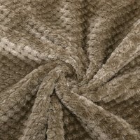Vente en gros, maille douce et confortable, Merbau, ananas, Plaid, flanelle, polaire, couverture pour la décoration de la maison