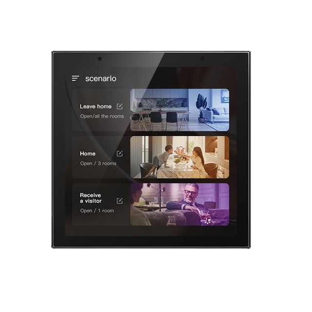 2025 Smart Home 4 Inch Touch Screen Gateway Android Smart Central Control Panel With Audio Music Play Function For Smart Hotel