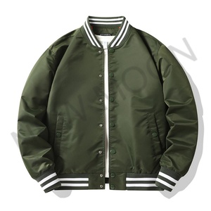 Custom <b>Mens</b> <b>Bomber</b> <b>Jacket</b> <b>Varsity</b> <b>Jacket</b> Breathable Waterproof Baseball <b>Jacket</b> - Product Image 4