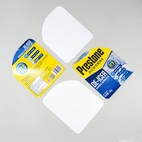 Étiquettes imperméables en moulage intégré, logo personnalisé, impression adhésive, lamination brillante pour produits de nettoyage automobile