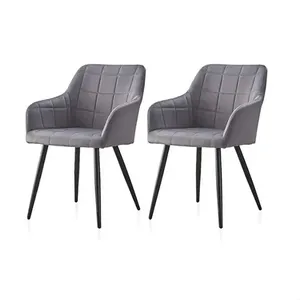 Fauteuil en cuir moderne avec un revêtement élégant pour des espaces chics - Product Image 4