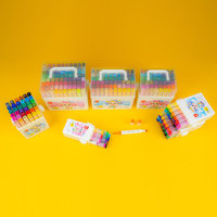 Barre à quatre coins-Double tête-Marqueur à eau 80 couleurs Encre à double tête Marqueur à alcool brillant sans décoloration pour enfants Adultes Coloriage