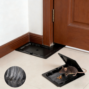 Trappole per Topi Kinven Senza Disordine con Colla Solida, Design Piatto, Cattura i Parassiti in Modo Pulito per Aree Sensibili Come Dispensa e Armadio - Product Image 1