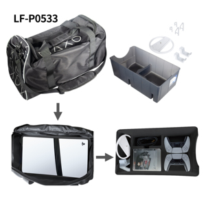 Bolsa de Viaje con Logotipo Personalizado para <span class=keywords><strong>PS5</strong></span> Pro y <span class=keywords><strong>PS5</strong></span> Slim, Estuche de Transporte Master <span class=keywords><strong>Pack</strong></span>, Fabricante OEM ODM, Etiqueta Privada, Mochila de Almacenamiento - Product Image 1