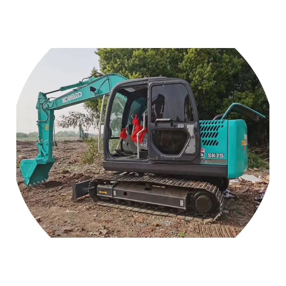 Экскаватор б/у, 5-8 тонн, мини-экскаватор Kobelco для продажи, подержанное экскаваторное оборудование, сделано в Японии