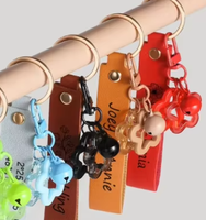 1 porte-clés en cuir personnalisé gratuit, souvenir, cadeau, porte-clés avec nom et date, porte-clés de mariage, cadeaux de mariage
