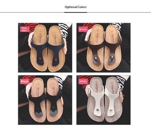 <span class=keywords><strong>Sandales</strong></span> de plage unisexes en liège à semelle intercalaire, style mule, pour l'été – Nouveauté transfrontalière - Product Image 3