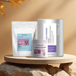 Poudre décolorante pour cheveux High Lift Bleu Violet <span class=keywords><strong>Noir</strong></span> Blanc jusqu'à 8 niveaux - Product Image 4