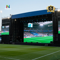 Écrans LED à haute résolution gris pour la location d'événements, matchs de football, écrans SMD extérieurs