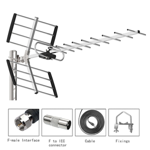 Antena de TV para Exteriores, Antena HDTV Digital VHF, Antena de TV de Alta Ganancia de 1080p para Canales Locales - Product Image 3