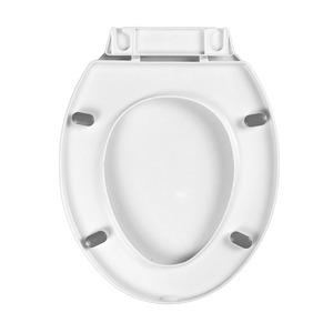 <span class=keywords><strong>Asiento</strong></span> de Inodoro <span class=keywords><strong>Redondo</strong></span> Moderno y Económico con Diseño Recto, Características Antiolor y Antideslizantes para Uso Doméstico en Baños, Hecho de PP - Product Image 2