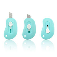 Couteau utilitaire miniature portable de haute qualité, taille de poche, coupe-plastique artisanal avec ouvre-boîte express, fournitures de couture, 6g