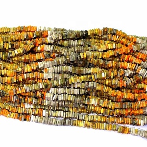 Bumble Bee Jasper heishi ลูกปัดอัญมณีหลวมลูกปัดหินธรรมชาติที่มีคุณภาพสูงสำหรับการทำเครื่องประดับขายส่งราคาต่อ - Product Image 2