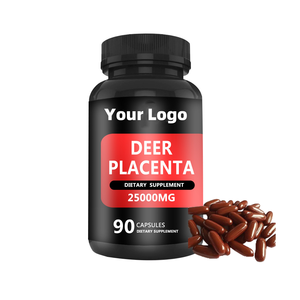 Cápsulas de Gel Suave de Placenta de Ciervo de Nueva Zelanda OEM, Suplemento para la Salud, Cápsulas de Gel Suave de Placenta de Ciervo de 1000 mg - Product Image 2